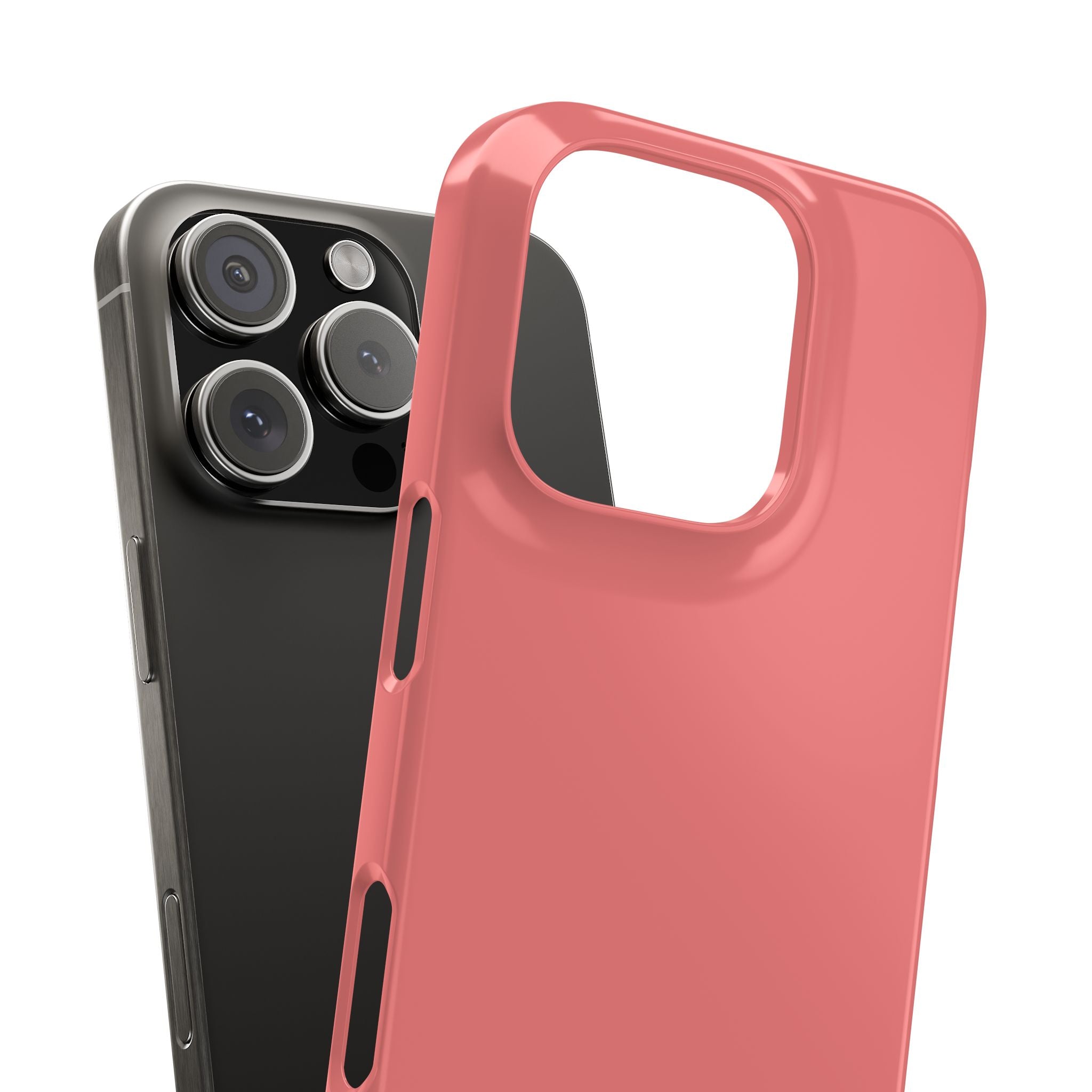 Light Coral iPhone 16 - Slim Phone Case