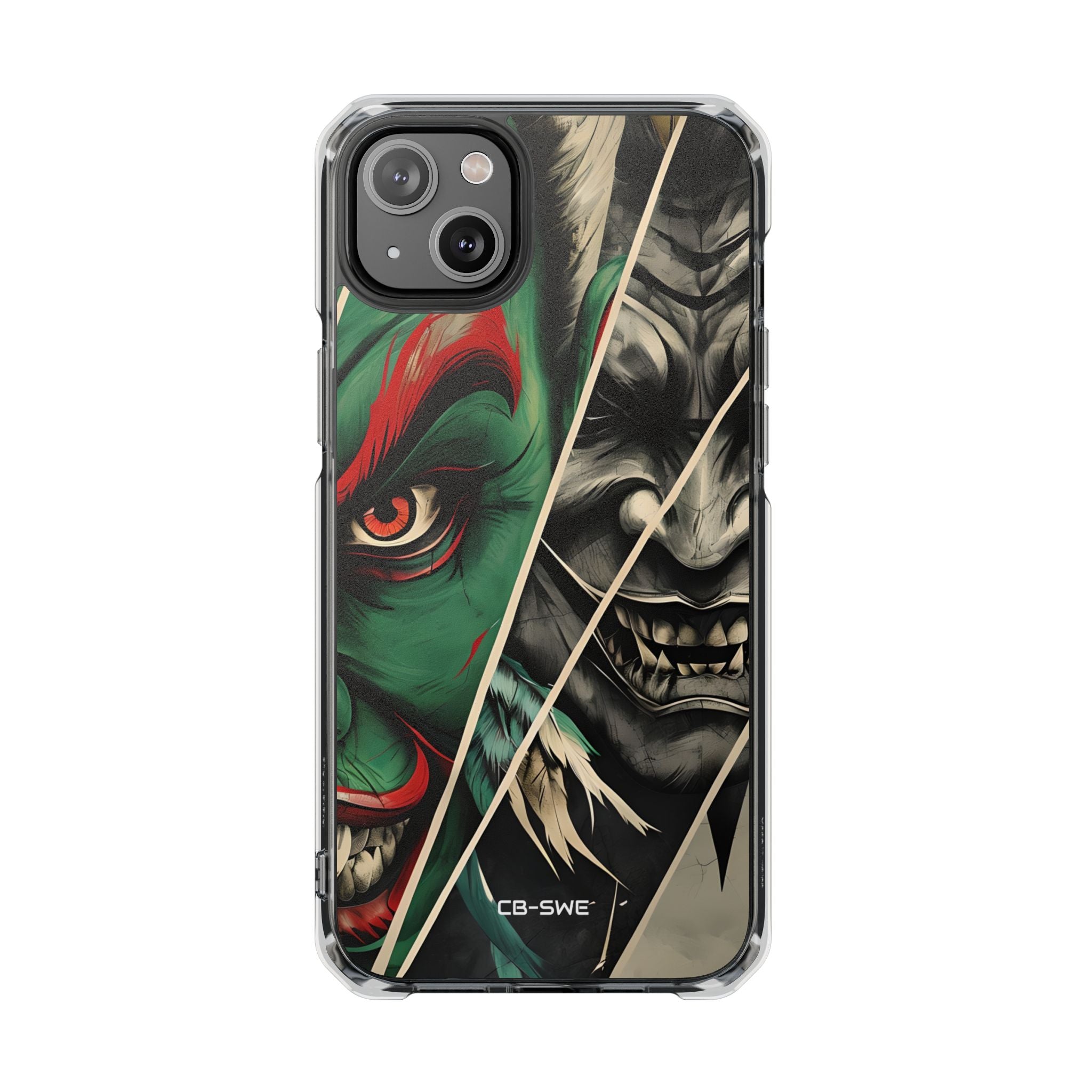 Demonic Panels Clash iPhone Case - Impact