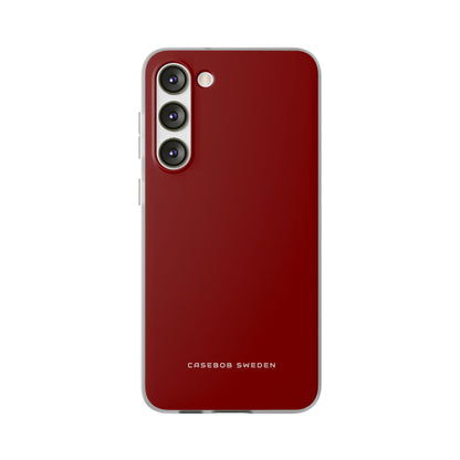 Dark Red Samsung S23 - Flexi Phone Case