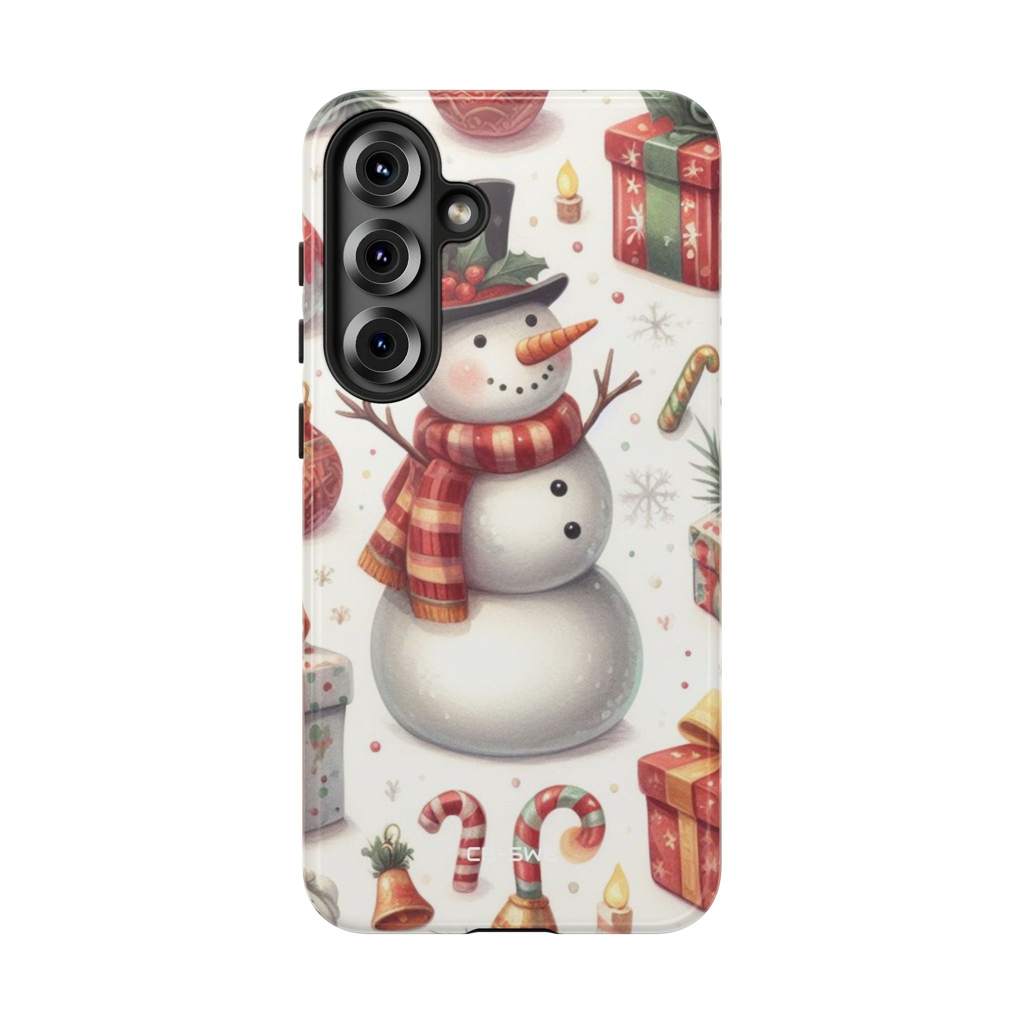 Snowman Wears Scarf - Samsung Case