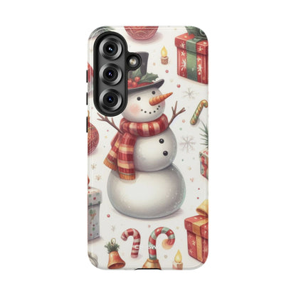 Snowman Wears Scarf - Samsung Case