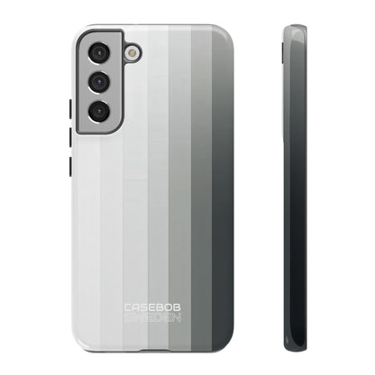 Silver Gradient Stripes  Samsung S22 - Tough