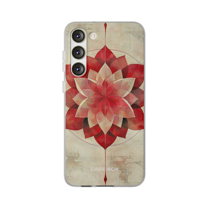 Crimson Bloom Samsung S23 Plus Case - Soft