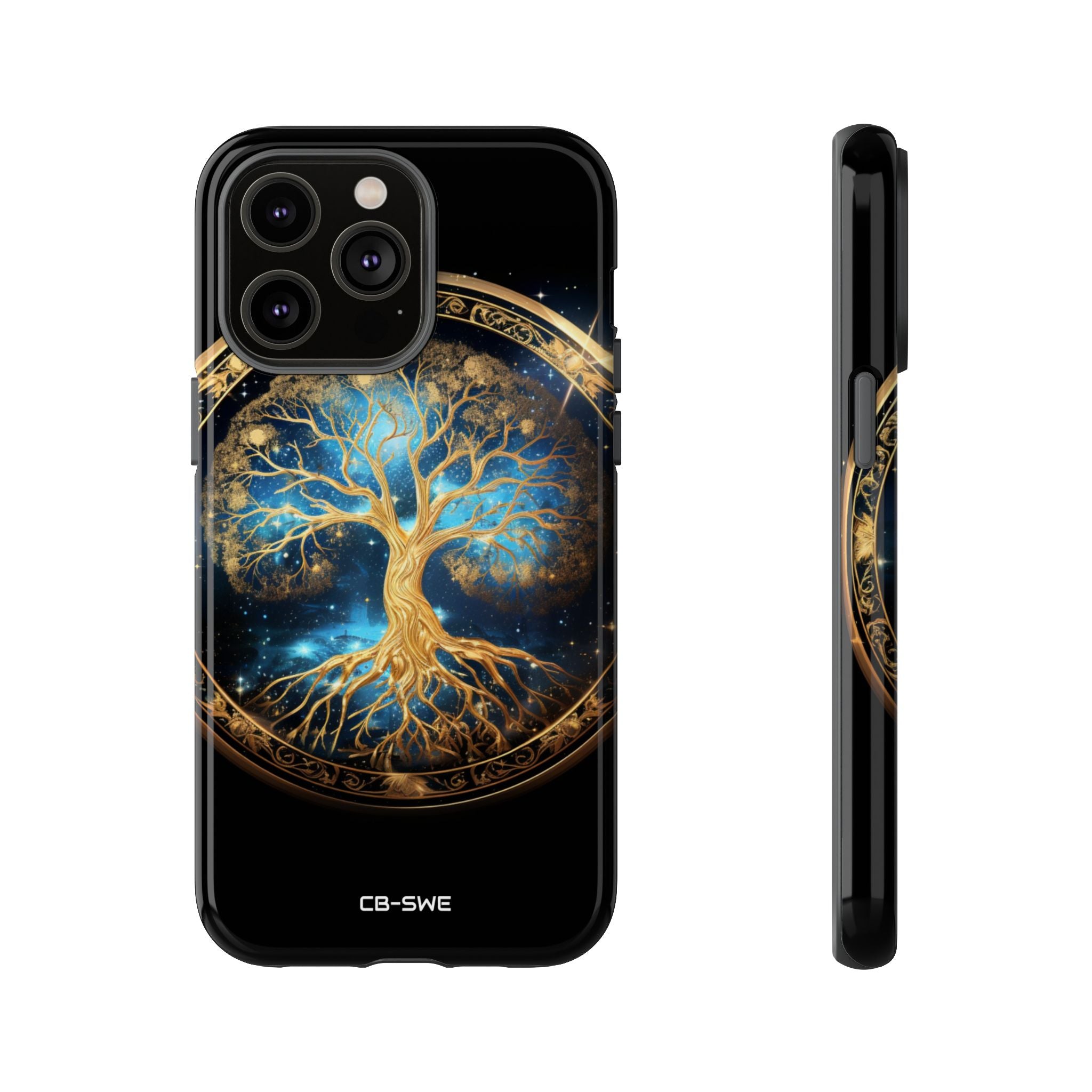 Cosmic Tree Radiance - iPhone Case