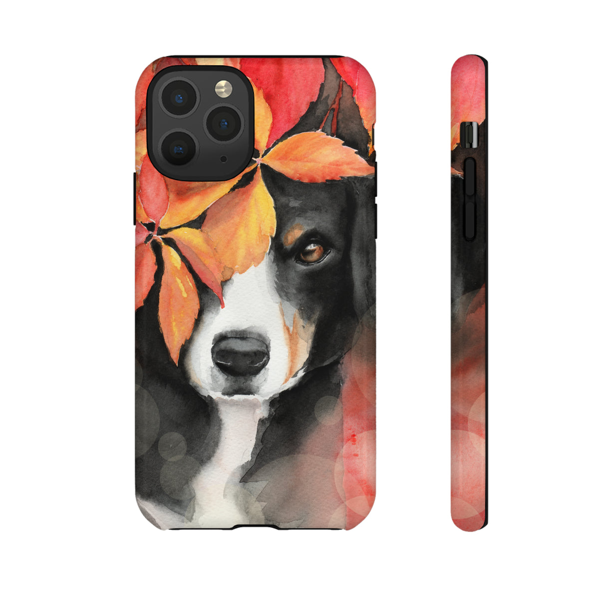 Aquarell Hund - Schutzhülle fürs Handy