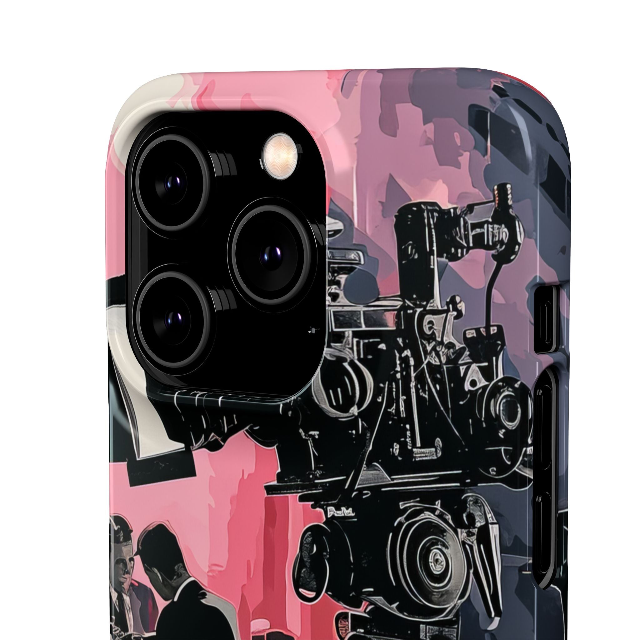 Retro Cinematic Spotlight iPhone 14 - Slim Phone Case