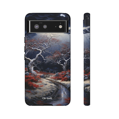 Sunlit Gnarled Forest - Google Pixel Case