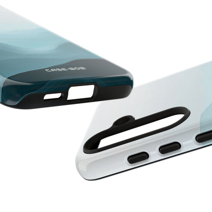 Teal Mist Mountains Samsung S24 Case - Tough