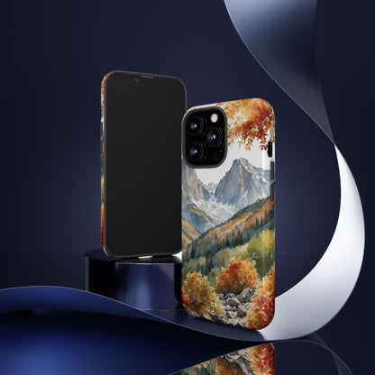 Autumn Leaves Dance - iPhone Case