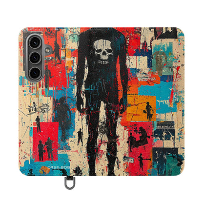 Skull Shadow - Samsung S24 Plus Case - Wallet