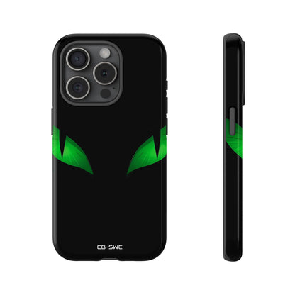 Mystical Green Gaze - iPhone Case