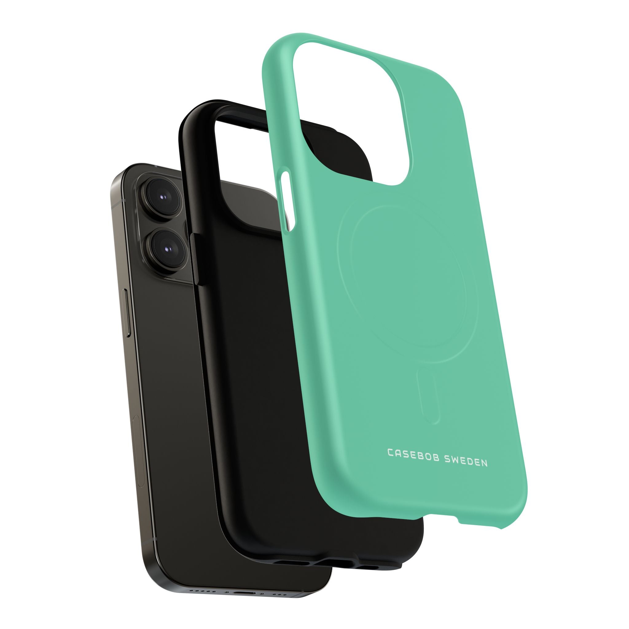 Medium Aquamarine iPhone 14  Tough+ Phone Case