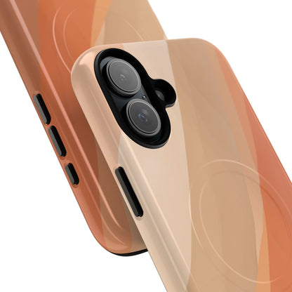 Soft Horizon Waves iPhone 16 - Tough+