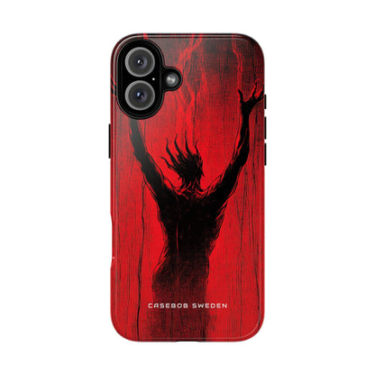 Crimson Despair iPhone 16 - Tough Phone Case