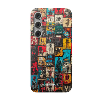 Figured Grid Samsung S24 Plus Case - Soft