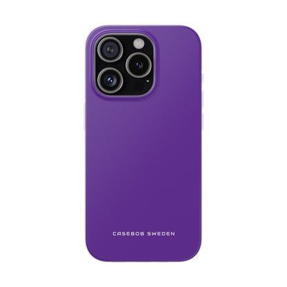 Mystic Purple Aesthetic iPhone 15 - Flexi Phone Case