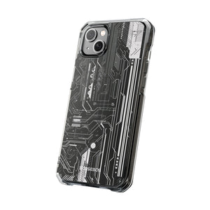 Circuitry Aesthetics - Phone Case for iPhone (Clear Impact - Magnetic)