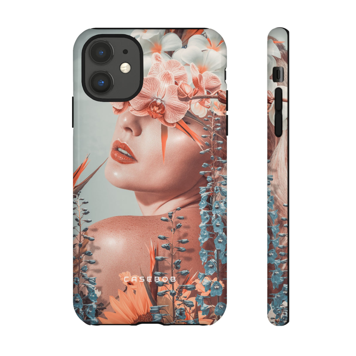 Contemporary Flowers - Protective Phone Case