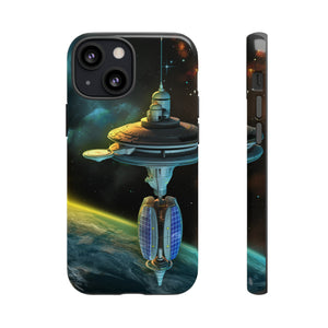 Station in Gorgeous Space - Protective Phone Case