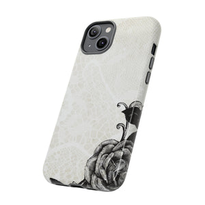 Rosett Gothic Flower - Protective Phone Case