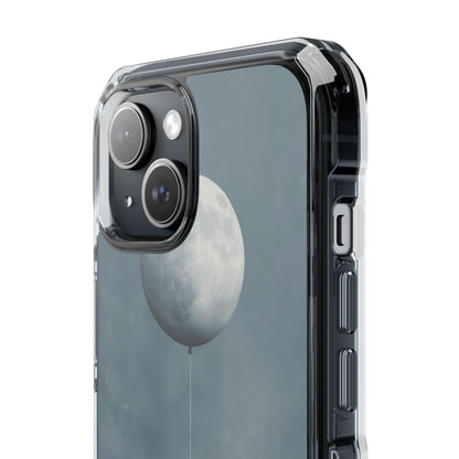 Moon Cradled Softly iPhone Case - Impact