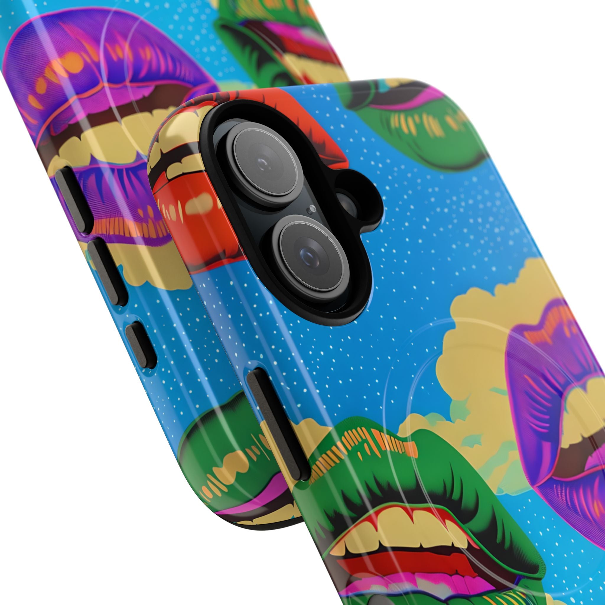 Colorful Lipscape iPhone 16 Case - Tough+