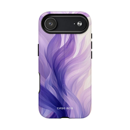 Purple Ribbon Waves iPhone 17 Air Case - Tough+