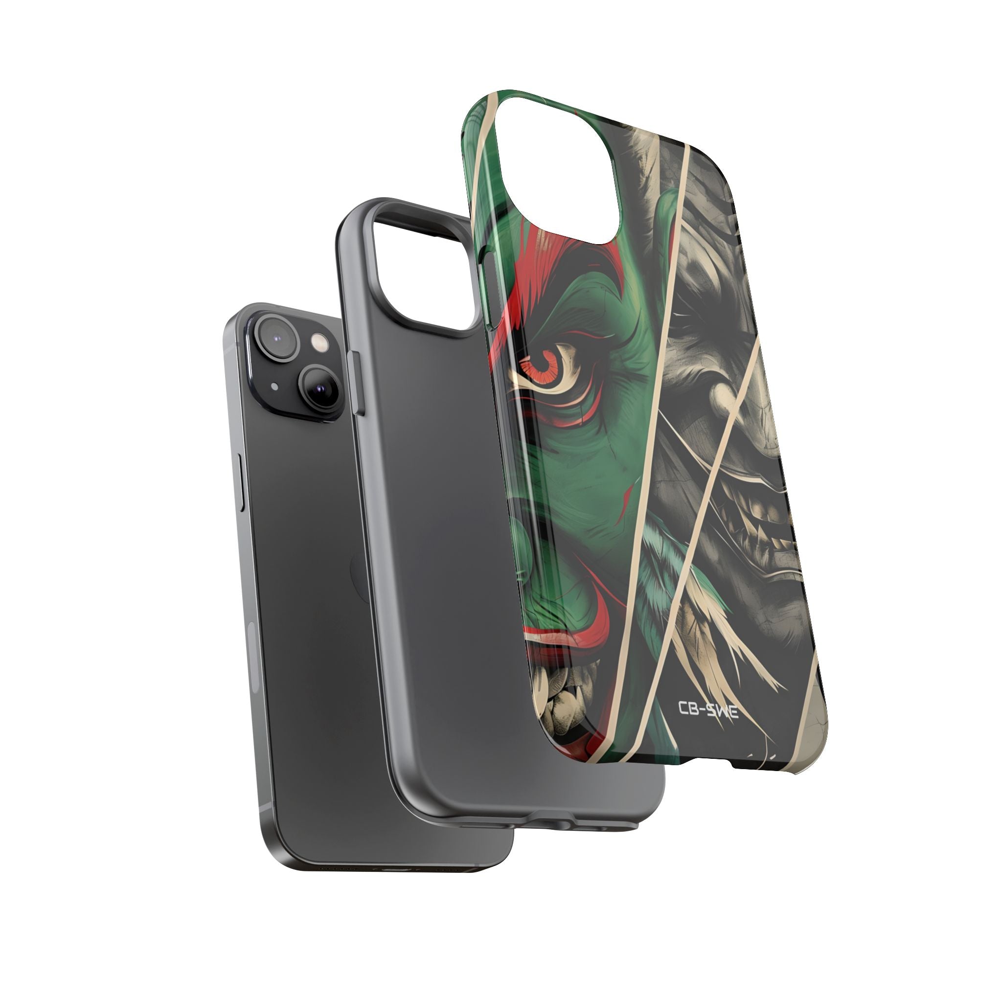 Demonic Panels Clash - iPhone Case