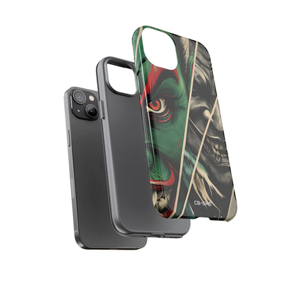 Demonic Panels Clash - iPhone Case