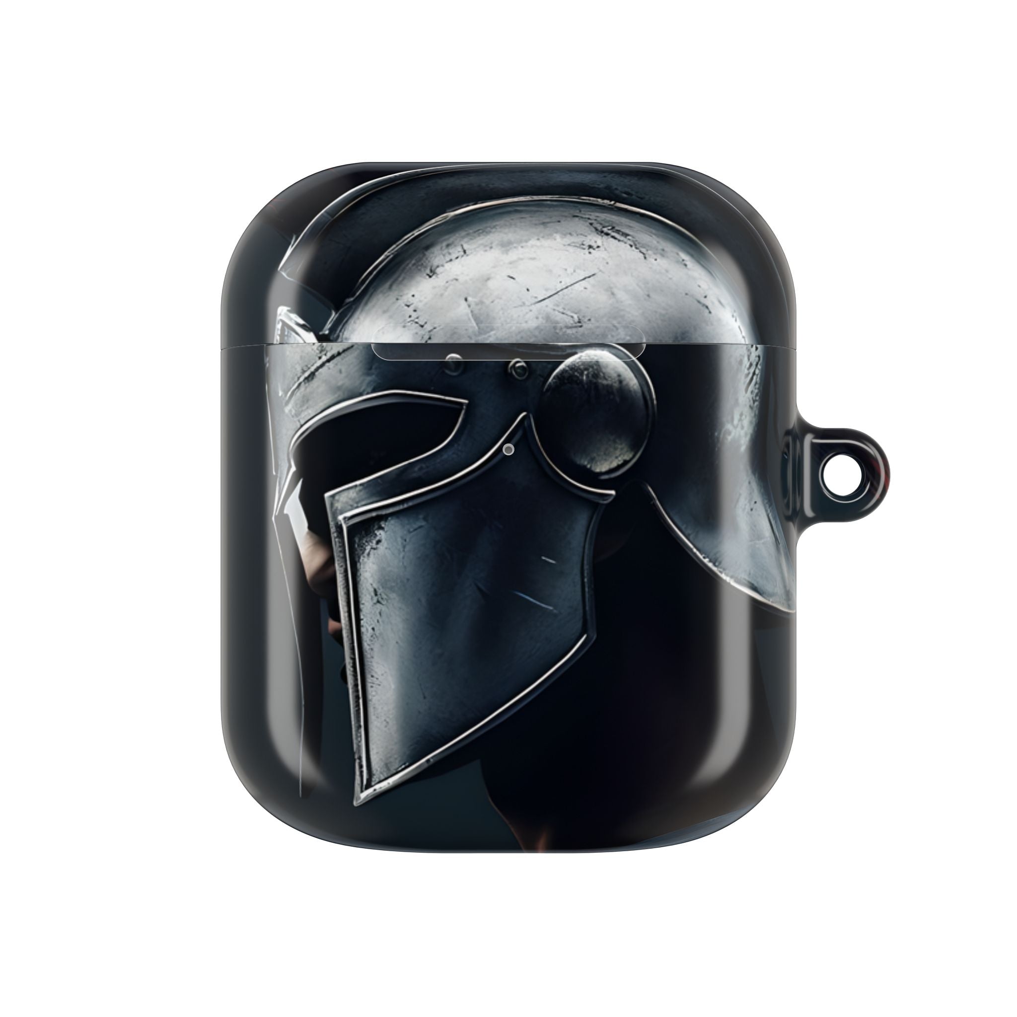 Silver Spartan - AirPods Case
