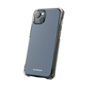 Slate Gray | Phone Case for iPhone (Clear Impact Case - Magnetic)