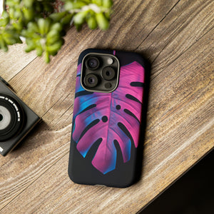 Tropical Palm Leaves - Protective Phone Case