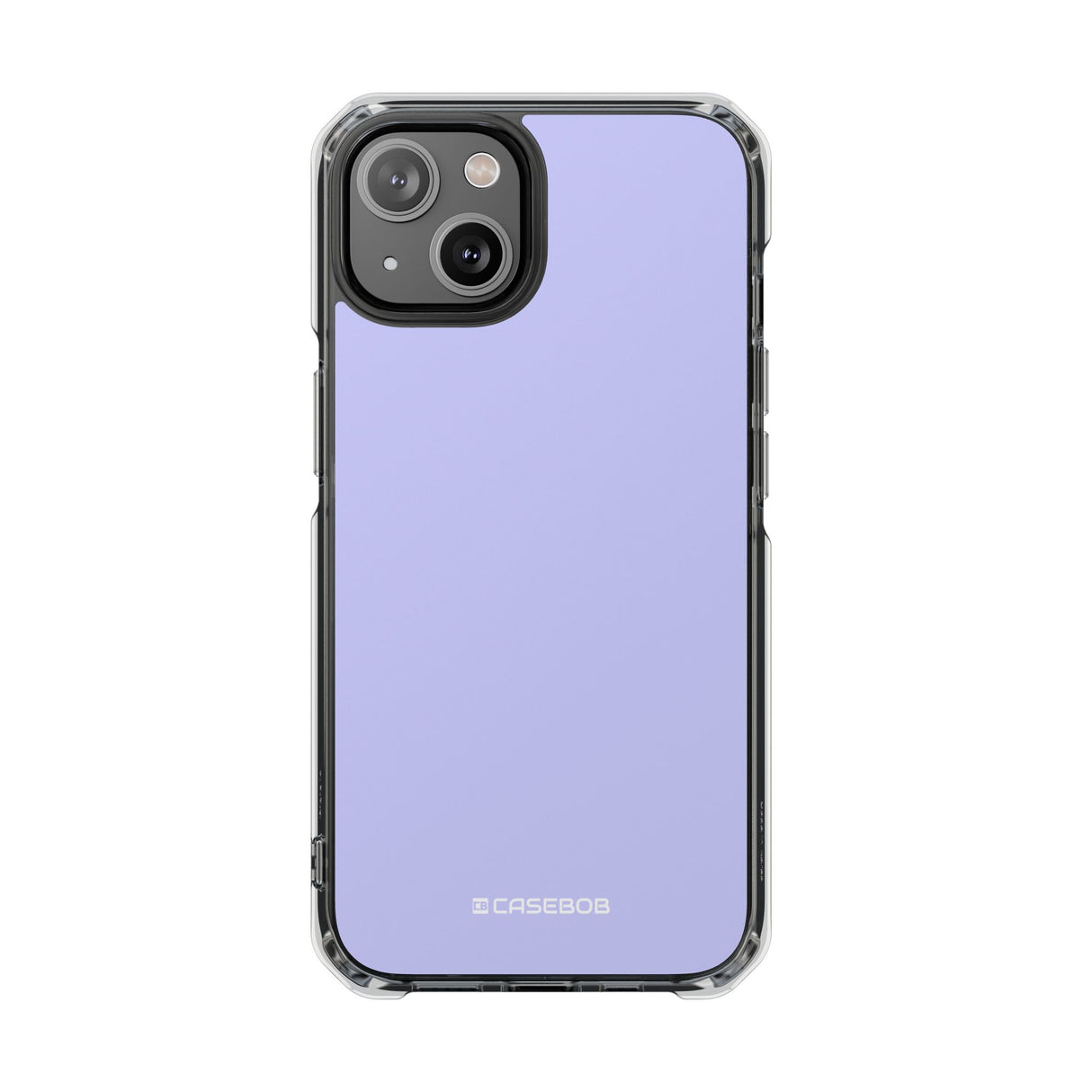 Lavendelblau | Handyhülle für iPhone (Clear Impact Case – magnetisch)