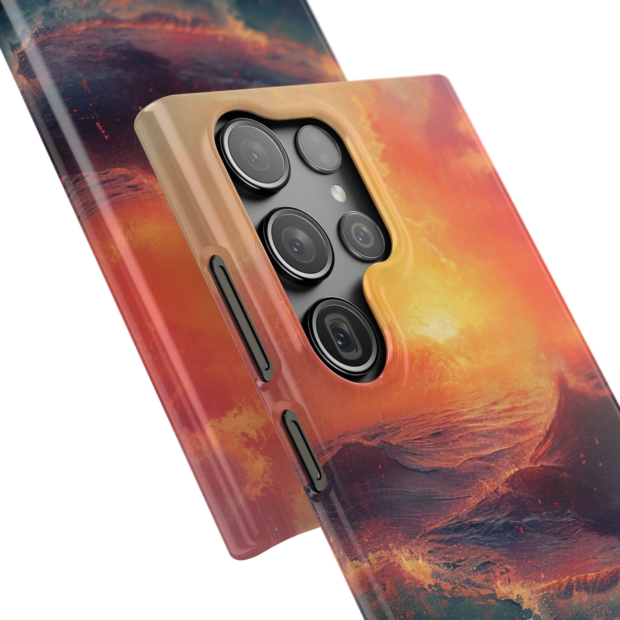 Ocean Sunset Waves - Slim Samsung S23 Phone Case