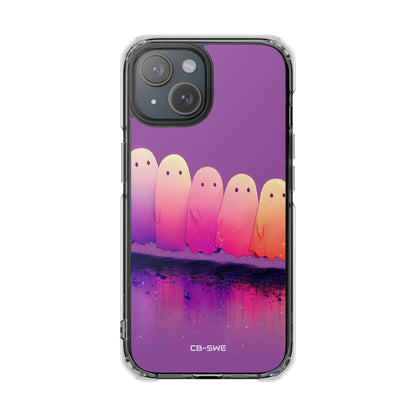 Ghosts Dance Playfully iPhone Case - Impact