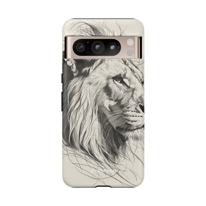 Majestic Lion: Minimalist Elegance - for Google Pixel 8