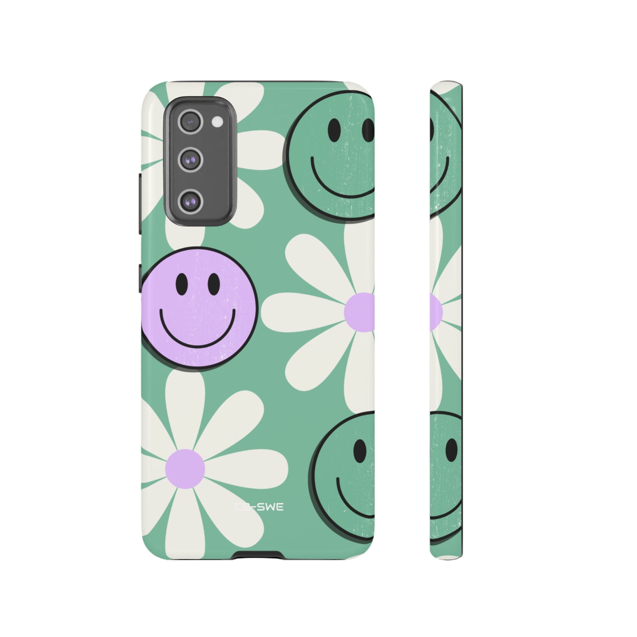 Playful Retro Blooms - Samsung Case