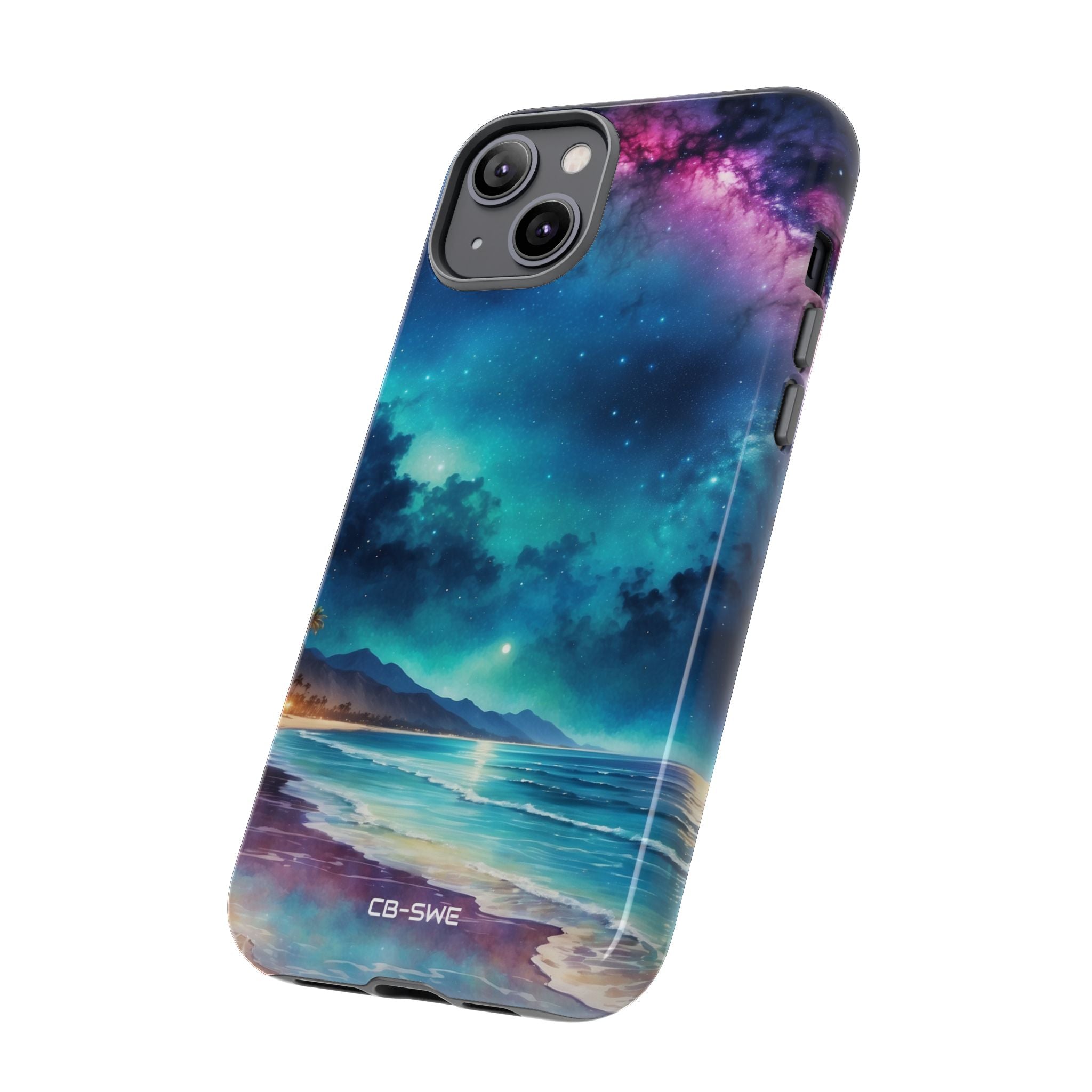 Waves Embrace Stars - iPhone Case