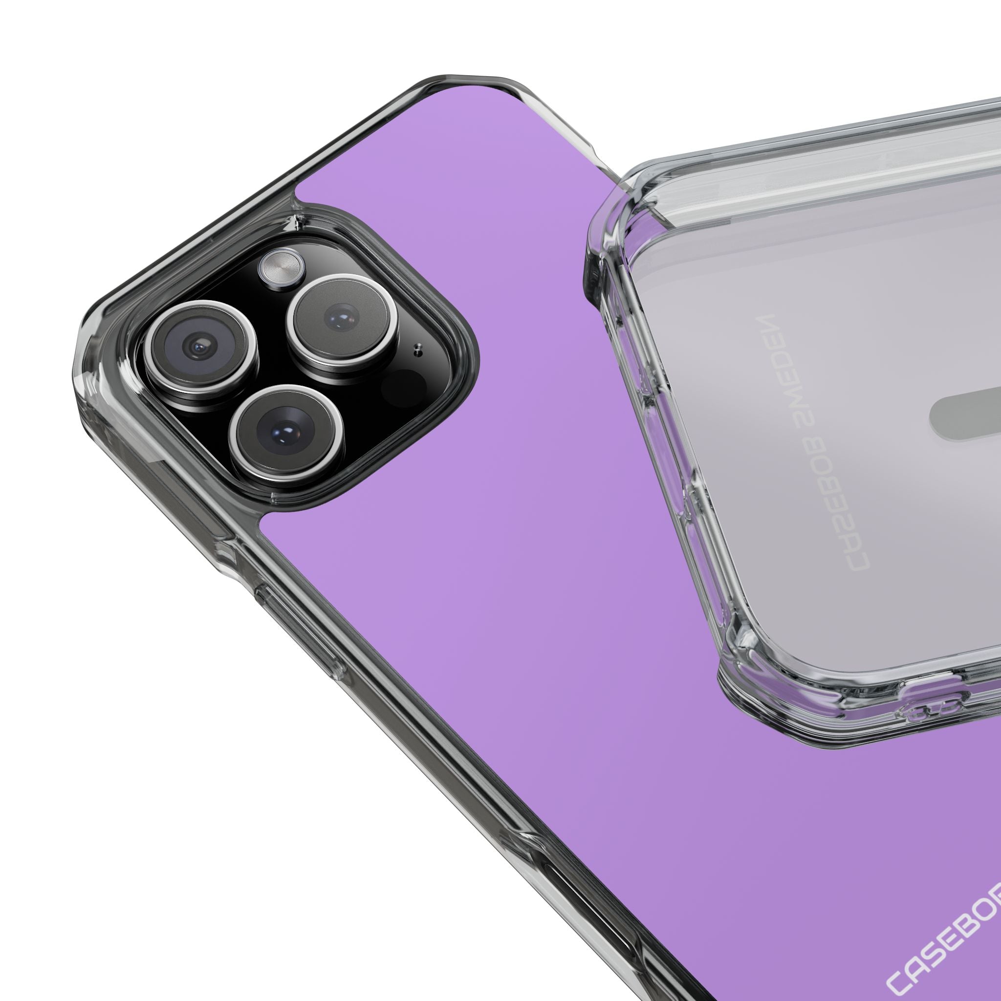 Bright Lavender - Clear Impact iPhone 16 Phone Case