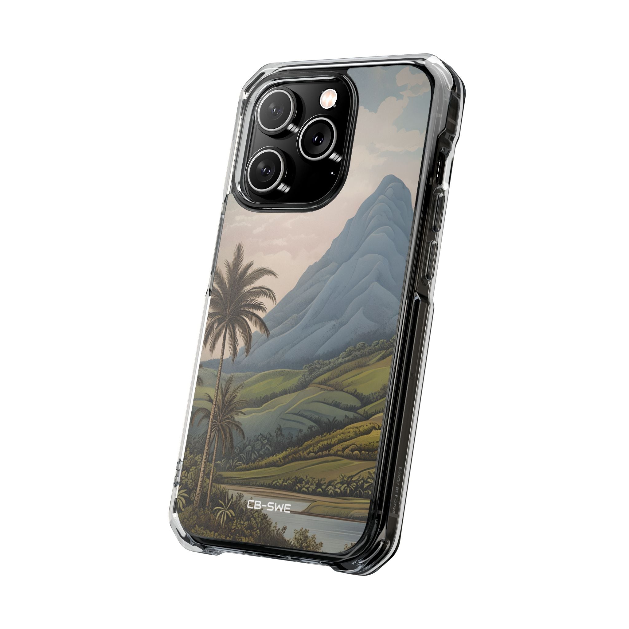 Serene Mountain Oasis iPhone Case - Impact
