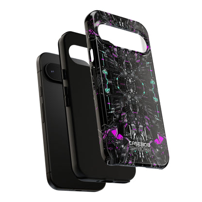 Cybernetic Neon Nexus Google Pixel 9 - Resistente