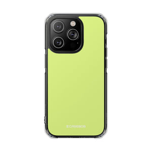 Mindaro Green | Handyhülle für iPhone (Clear Impact Case – magnetisch) 