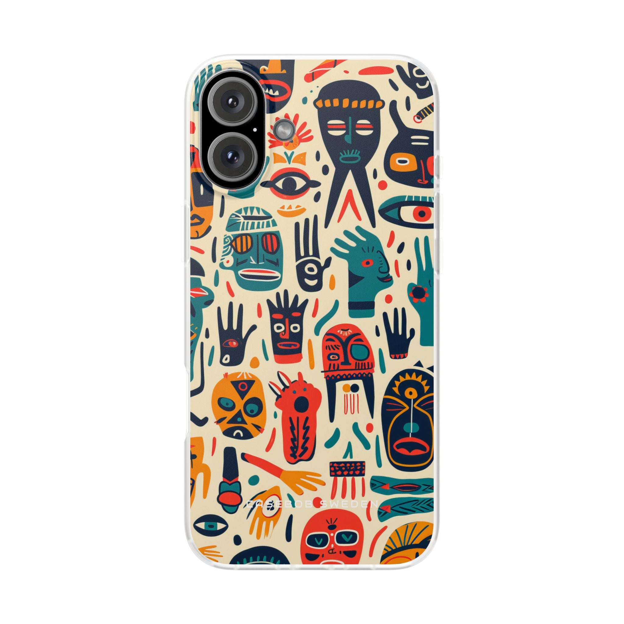 Gradient Tribalscape Vibrance iPhone 16 - Flexi Phone Case