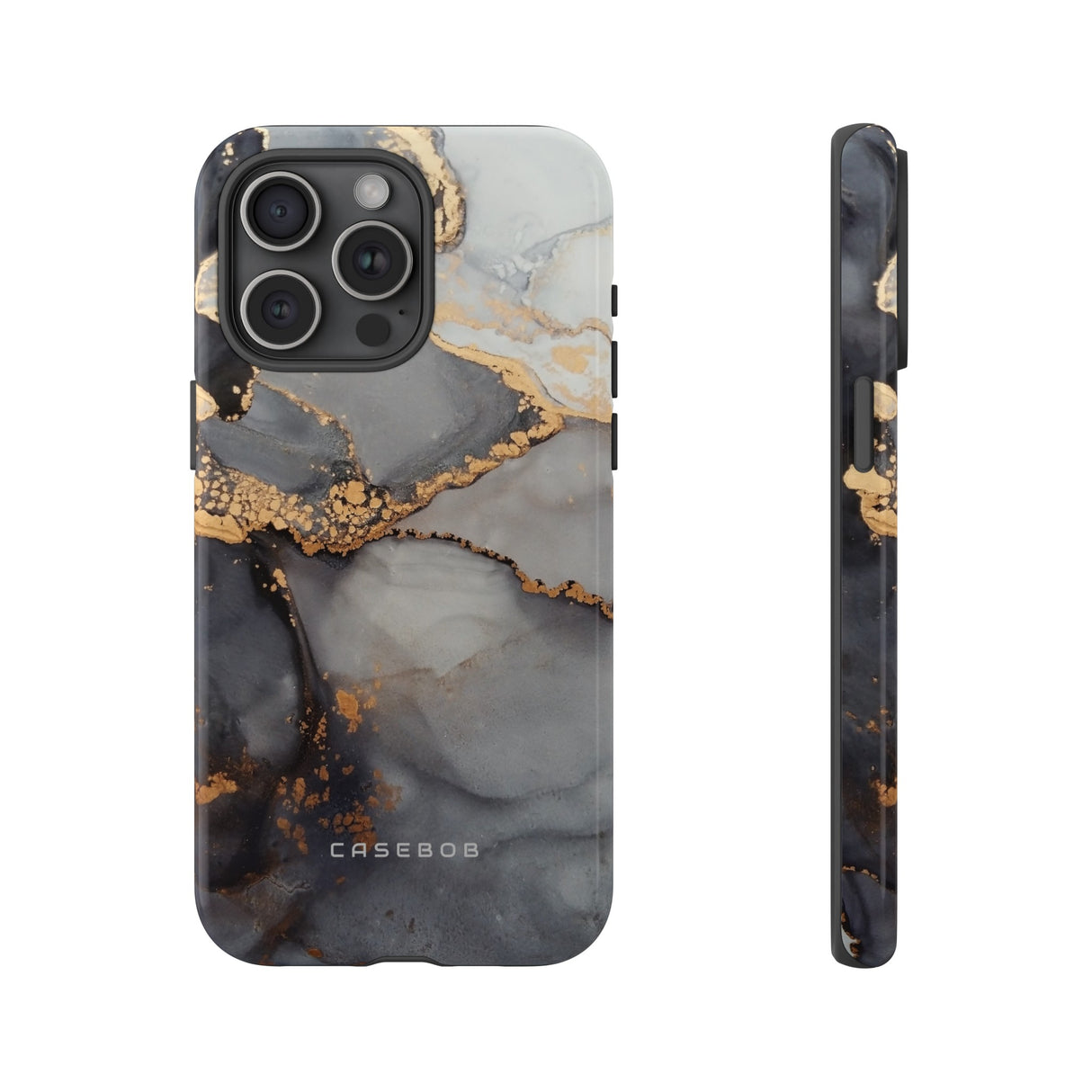 Grey Marble - Protective Phone Case