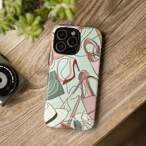 Chic Pastel Fashion Ensemble - for iPhone 16