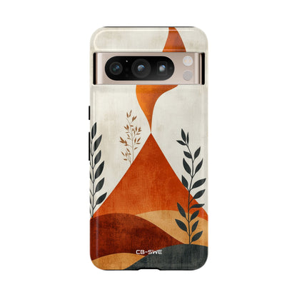 Flames Touch Mountains - Google Pixel Case