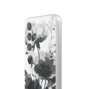 Botanische Eleganz | Flexible Handyhülle für Samsung Galaxy