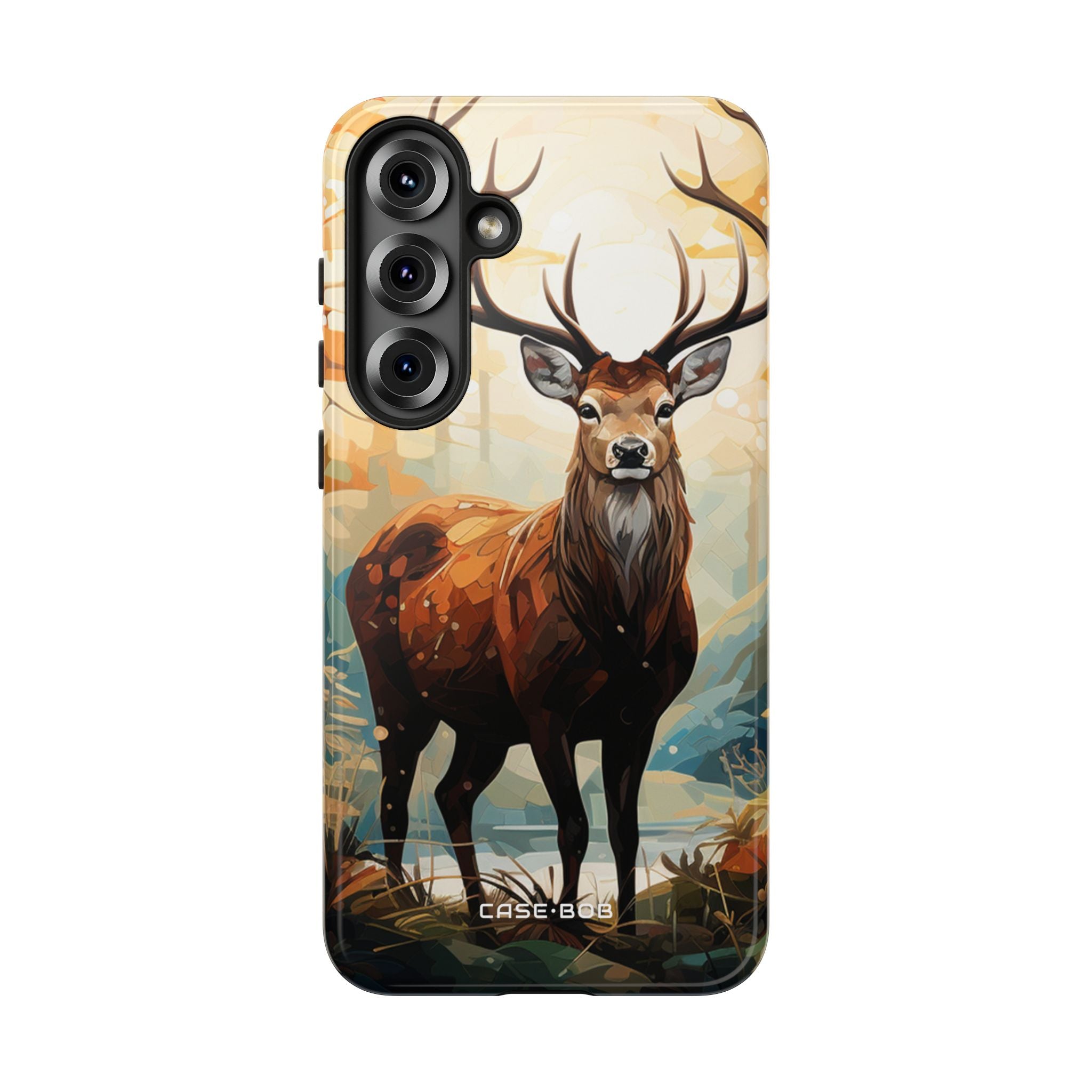Glowing Stag Samsung S25 Plus Case - Tough