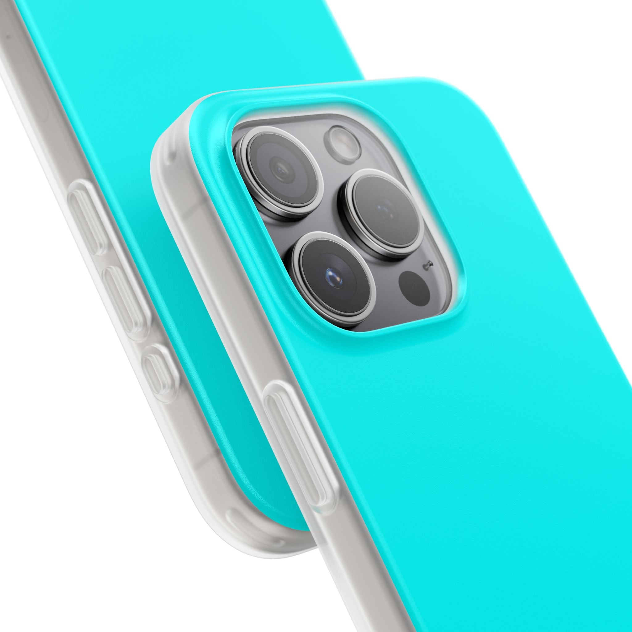 Aqua Blue | Phone Case for iPhone (Flexible Case)