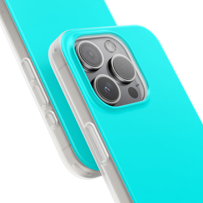 Aqua Blue | Phone Case for iPhone (Flexible Case)